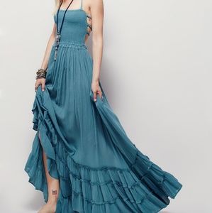 Free People Extratropical Dress - teal
